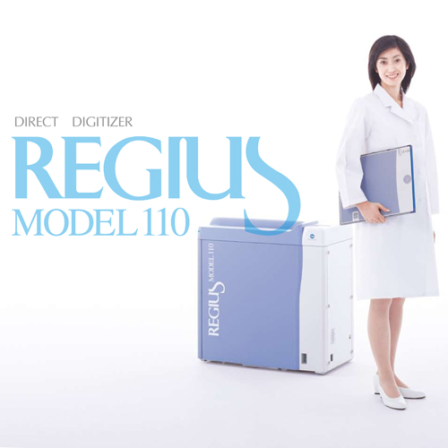 Digital x-ray machine, model REGIUS MODEL 110