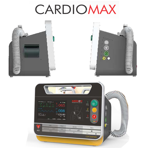 Electrocardiogram machine, Cardiomax defibrillator