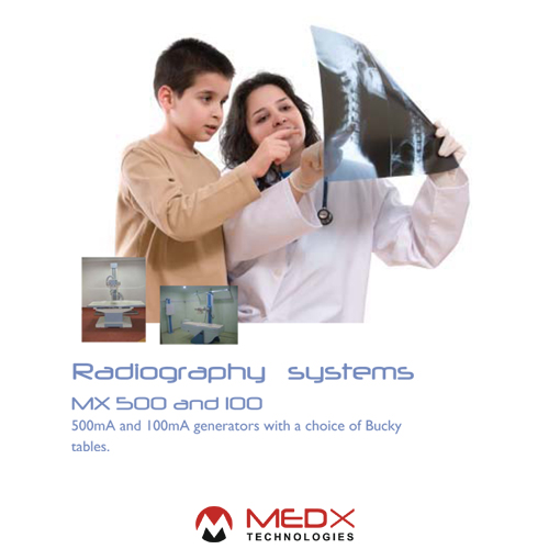 Latest X-ray machine model MX LF Rad Series MX 500 & 100
