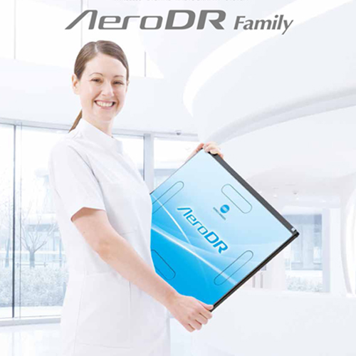 Digital radiography, X-ray machine, model AeroDR Family with Scintillator technology 
